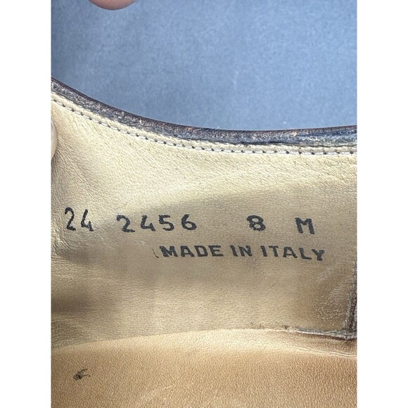 Johnston & Murphy Passport Leather Italy Mens Oxford Dress Shoes US 8.5M 24-2456 main image 7